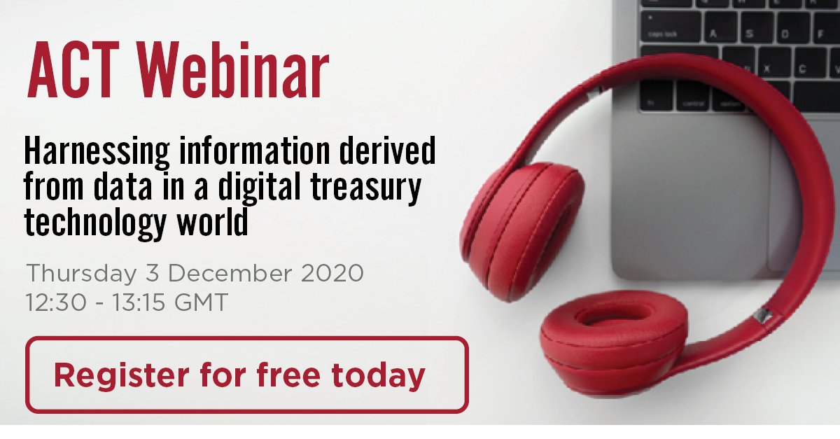actupdate's tweet photo. Make the most of your data TODAY with our #ACTwebinar on harnessing information from your data, 12:30 GMT. You will gain understanding of the “data map” as it becomes a greater focus for regulators in response to #tradewars #Brexit etc

Book now https://t.co/QUYKManyfq #actupdate https://t.co/Te6OEZo3I5