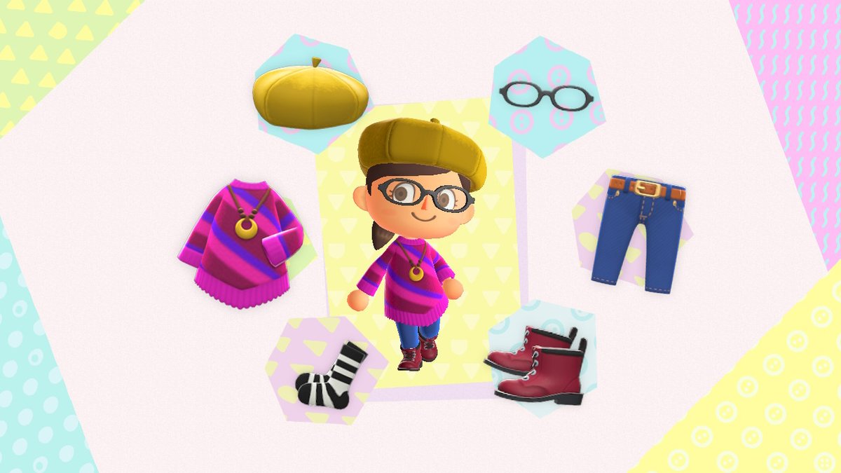 IlonaRubyTuby's tweet photo. My Thursday clothes! :) #AnimalCrossing #ACNH #NintendoSwitch https://t.co/ZWPBhe2cLw
