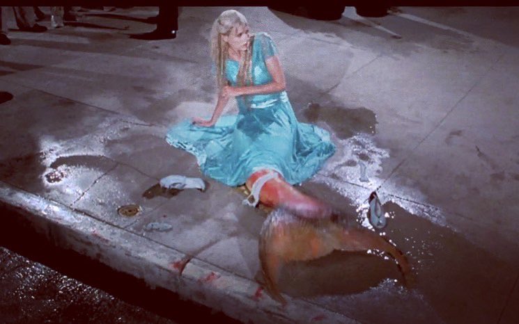 BEHOLD! THE MERMAID! Happy birthday Daryl Hannah, star of Splash, one of my most favourite films EVER 