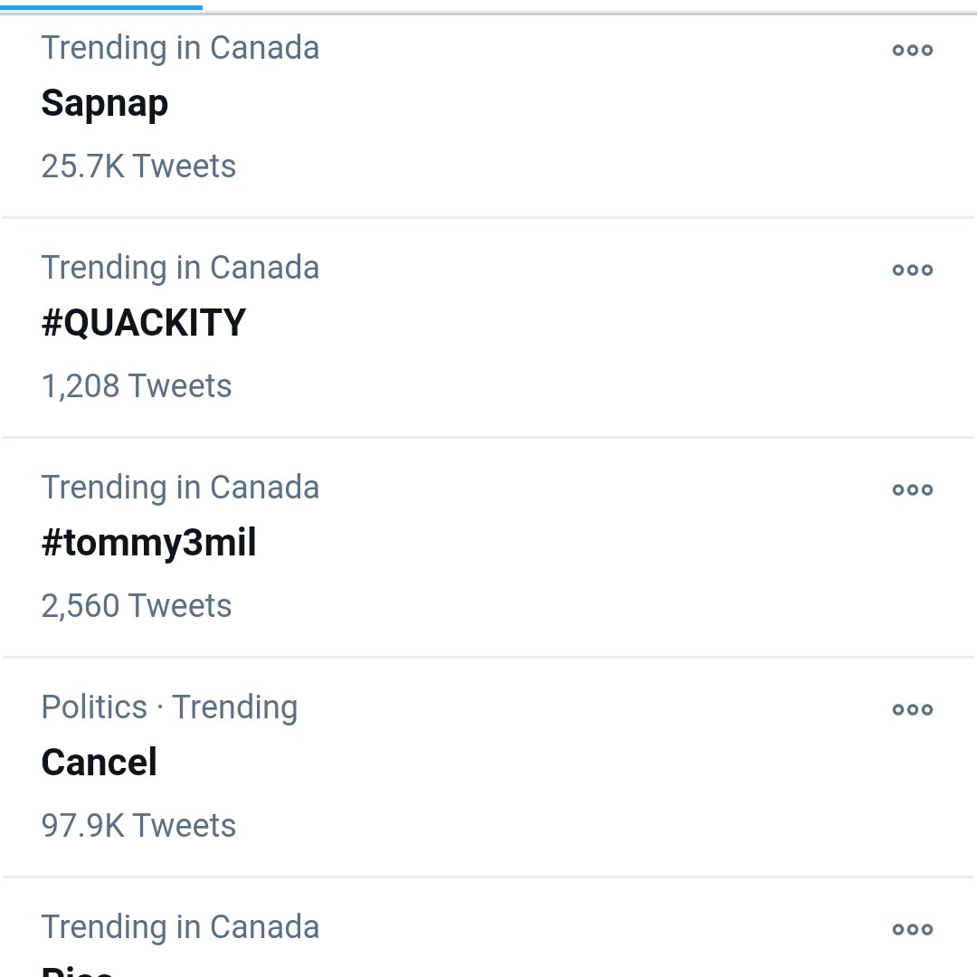 Pog in the chat for <a href="/tommyinnit/">TommyInnit</a> on reaching 3 mil &amp; #3 trending at Canada atm 😎 #tommy3mil
