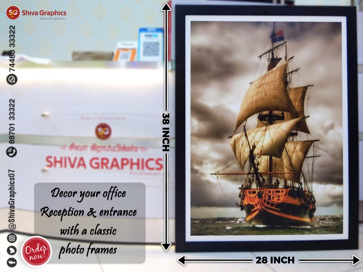 ShivaGraphics07's tweet photo. Decor your office Reception & Entrance with a classic photo frames
.
.
DM/Make an order through +91 7448833322
#Shivagraphics, #Puducherry.
.
.
#photo #gift #photoframe #office #work #ship #sea #boat #logo #love #creative #design #entrepreneur https://t.co/Vk3ibTzasT