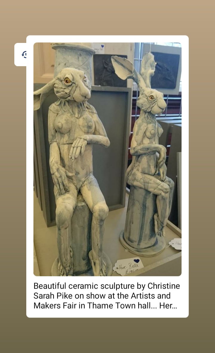 16 artists and makers in THAME Town Hall 11/12th December. Come and see us.