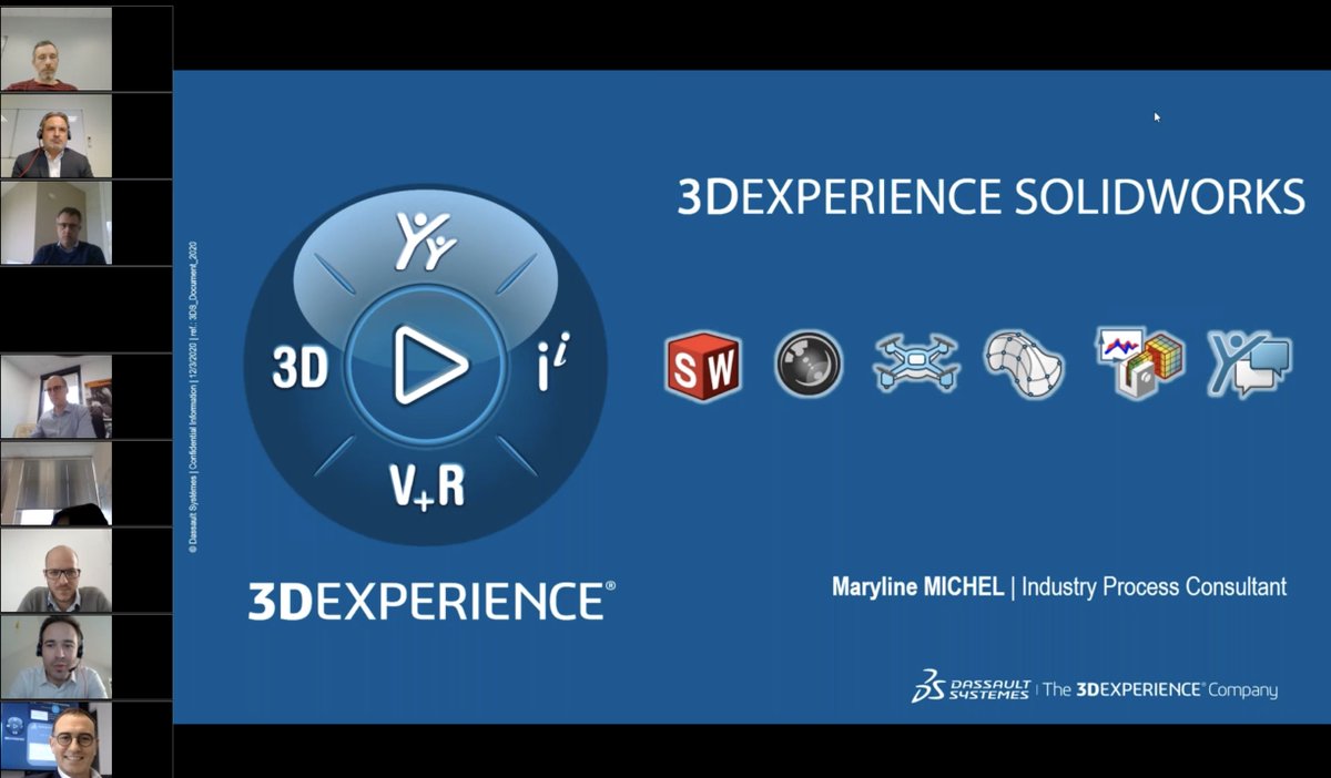 SolidWorksFR's tweet photo. [#StartMeUp3DS] On assiste maintenant à la démonstration de @MarylineMICHEL autour de la plateforme #3DEXPERIENCE et #SOLDIWORKS❗️

👍La plateforme va vous apporter une gestion dynamique et sécurisée de vos données pour développer vos produits

#Innovation #Simulation #Agilité https://t.co/0GFwcWQdCV