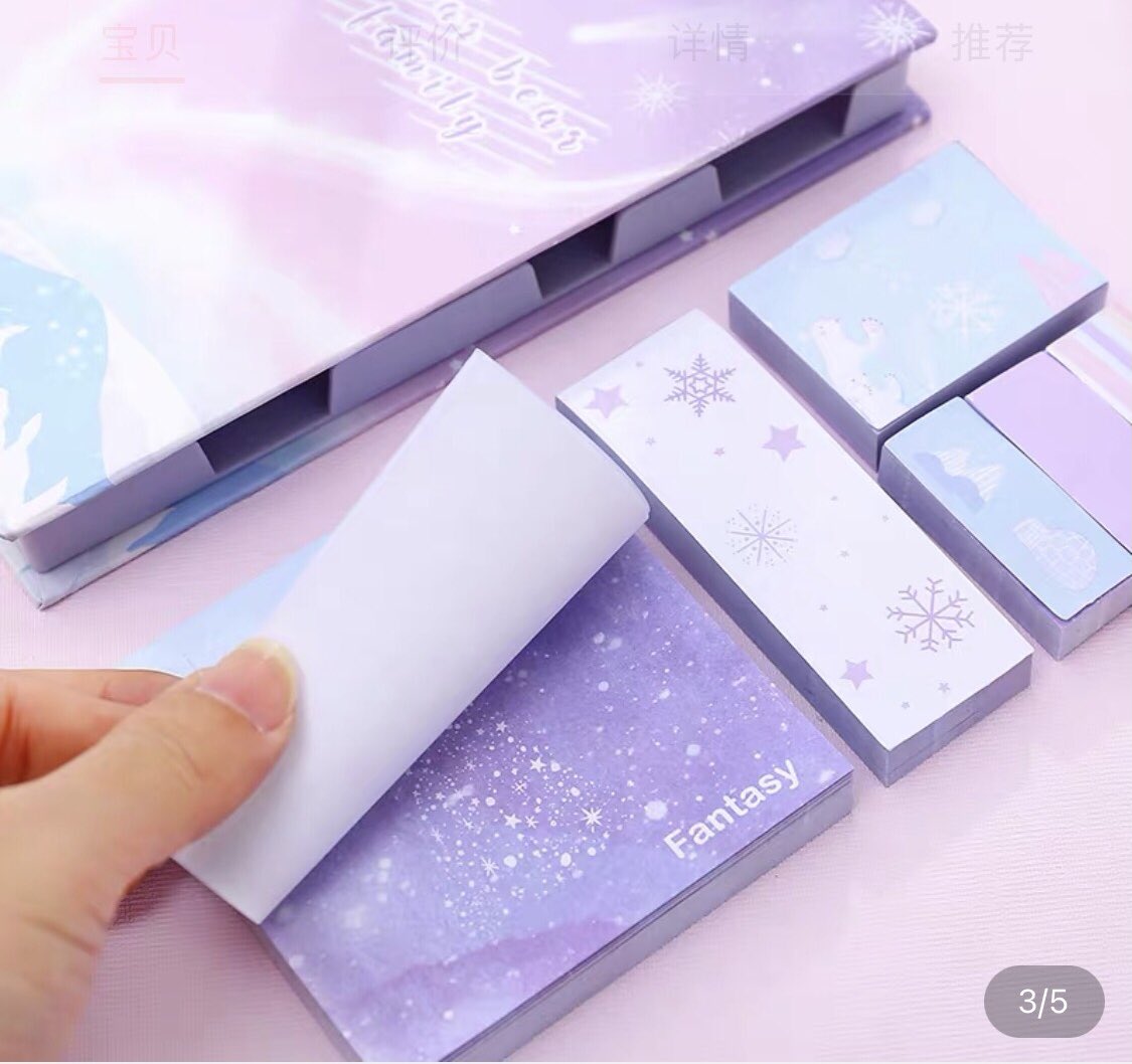 Pinkypeach_99's tweet photo. 🍑Pre-order #พิ้งกี้พีชจะพรี

🐱เซ็ตโพสอิส 
มี 4 สี ม่วง ฟ้า ชมพู เขียว

- ชิ้นละ 70 บาท

📮ค่าส่ง ลทบ30\Ems 50(ชิ้นต่อไป+5บาท)
สอบถาม - ส���่งซื้อ DMเลยค่ะ

#ตลาดนัดบังทัน #ตลาดกัซ #ตลาดนัดcix #ตลาดนัดNCT #ตลาดนัดblackpink #ตลาดนัดป๋อจ้าน #เครื่องเขียนน่ารัก #ตลาดนัดtrinity https://t.co/2AZkEDxH02