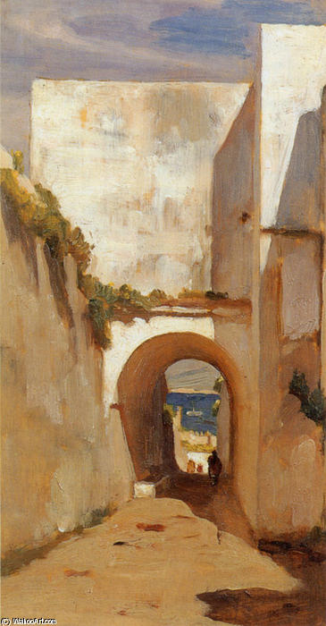 In an interesting bit of biographical symmetry, Leighton’s final trip was also to Algiers in 1895 just months before his death. As modern art historians, it’s tempting to read these paintings of dark doorways as premonitions and reflections on mortality.
