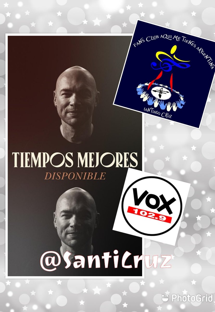 AquiMeTienesFC's tweet photo. @Radiovoxfm Lo mejor para este jueves⁉️ escuchar #TiemposMejores de @SantiCruz #JuntosSC @AquiMeTienesFC 🇦🇷🌈 https://t.co/lB6oQ9475G