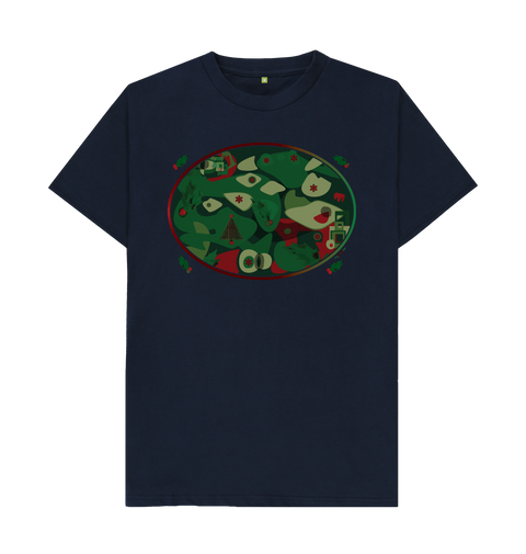OriginalSchuse's tweet photo. Christmas t-shirts - long and short sleeve at https://t.co/QcDid9fC3k #plasticfreepackaging #Christmas2020 #organiccotton #modernart #So2020 https://t.co/uyVF72DKDN
