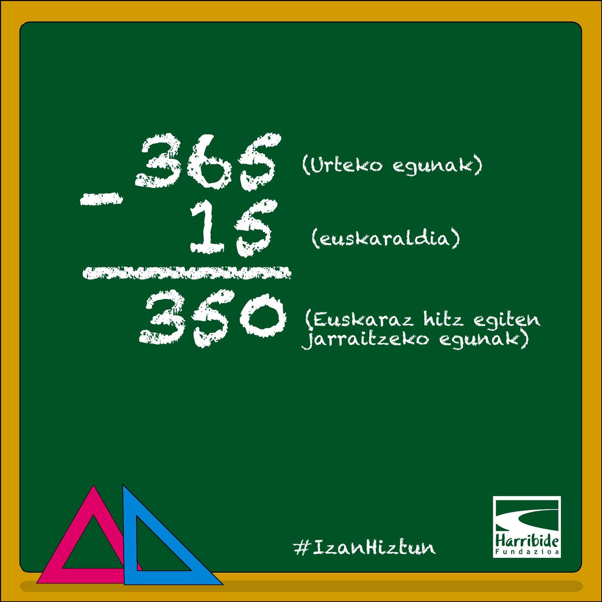 harribide's tweet photo. Euskararen Nazioarteko Eguna. #EuskararenEguna #365egun #izanhiztun #euskara #EtxebarrinEuskarazBizi https://t.co/YifbxPqqFt