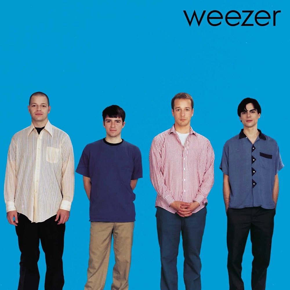294 - Weezer - Weezer (Blue Album) (1994) - this was one of my favourites when I was a teenager. Still know all the lyrics. Highlights: No One Else, The World Has Turned, Surf Wax America, In the Garage