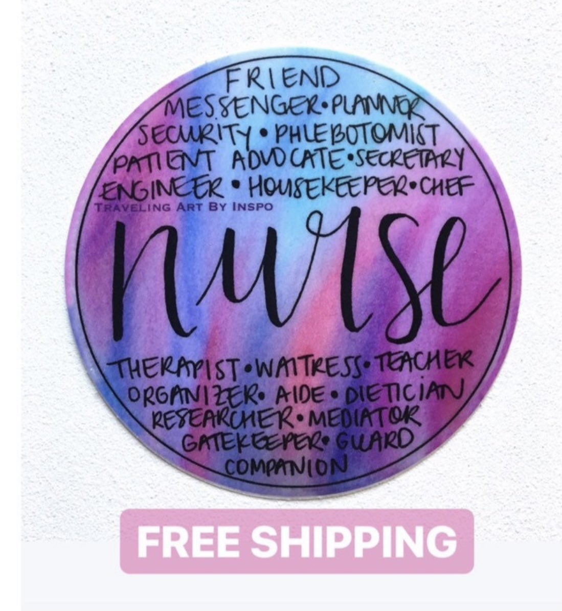 RN_Life's tweet image. Get your 💕 bestie or work mom/dad a unique sticker for Christmas to show your love✨ #nursegift #nursinggift #christmasfornurses #nursechristmas #nursingsticker 
etsy.me/2CZfonE