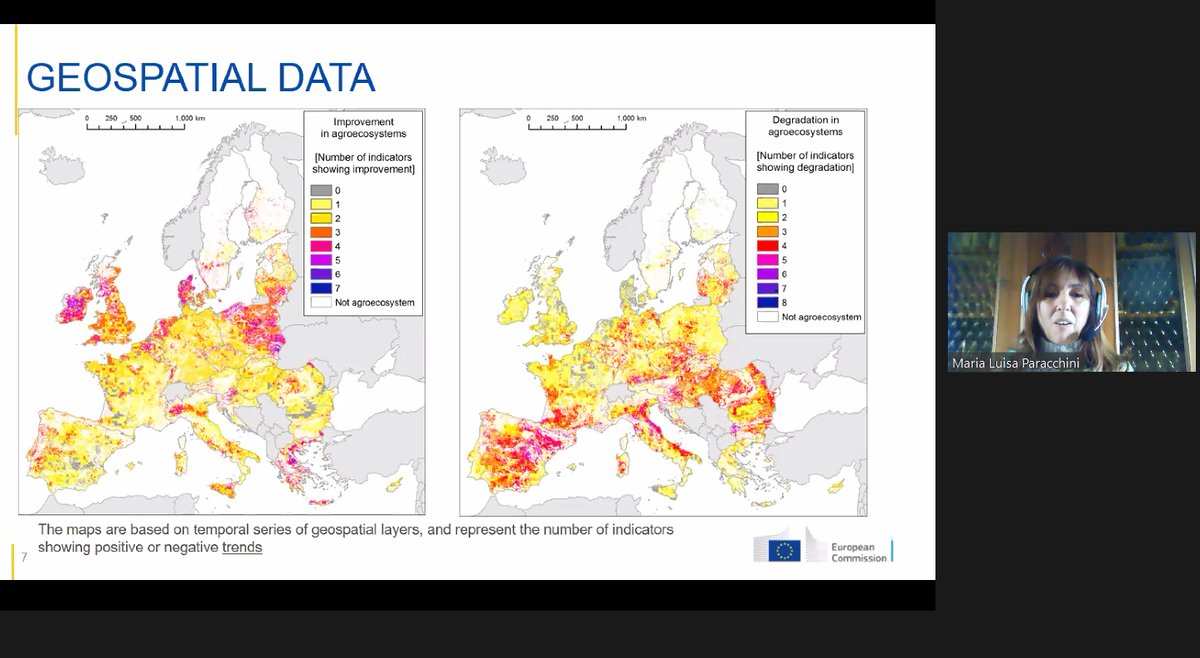 and now Maria Luisa Paracchini from @EU_ScienceHub is explaining how #EBBA2 data will fit particularly well in informing EU policy 
#FarmlandBird indicator to inform the #CommonAgriculturalPolicy