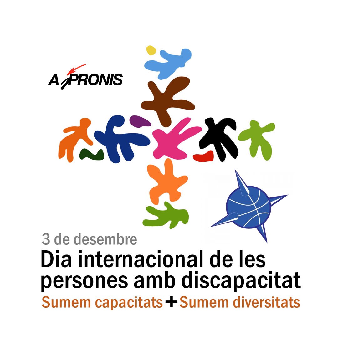 3 Desembre Dia Internacional de les persones amb discapacitat! L’Aecam amb col•laboració amb <a href="/ASPRONIS/">Fundació ASPRONIS</a> sempre junts per l’interacció social!