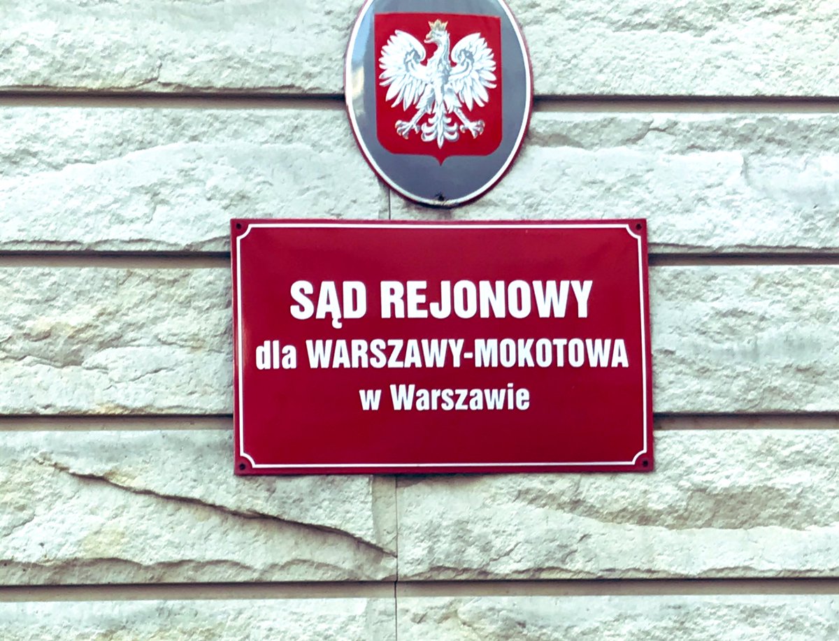article19europe's tweet photo. #Poland: Another court hearing in a criminal defamation case brought by the public broadcaster TVP against professor @WojSadurski for one of his tweets. Due to COVID-19 restrictions, we had to officially request a permission to enter the court room as observers. https://t.co/jKBApYW6fX