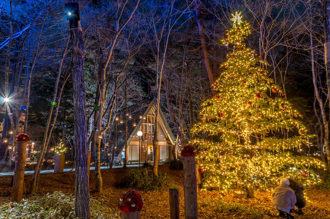 シュウ 星降る森のクリスマス 軽井沢高原教会の星降る森のクリスマスイベント 写真は去年のものですが キャンドルの灯りが幻想的な世界を作り出し凄くよかったです 今日も１日お疲れ様 ファインダー越しの私の世界 Photography Pentax