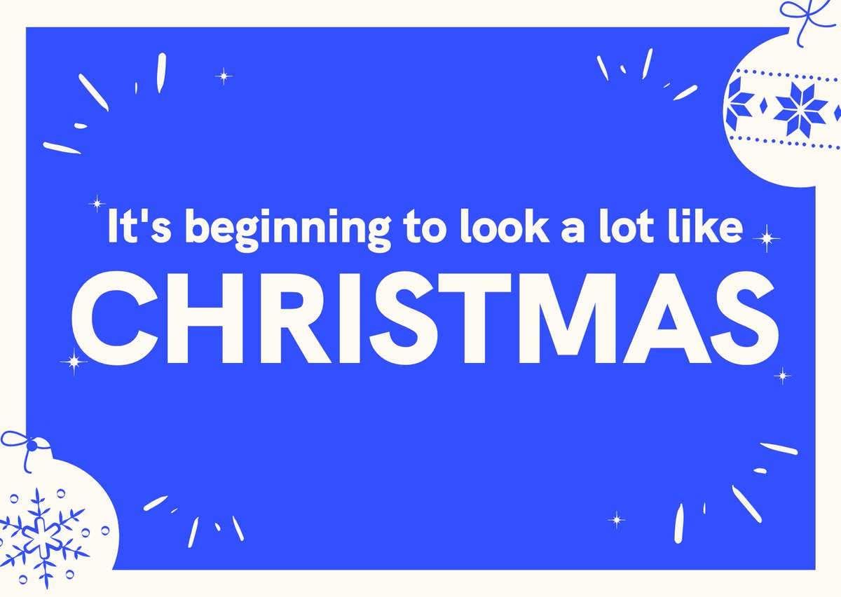 It's beginning to look a lot like Christmas ❄⛄❄ - mailchi.mp/850482de5ca1/i…