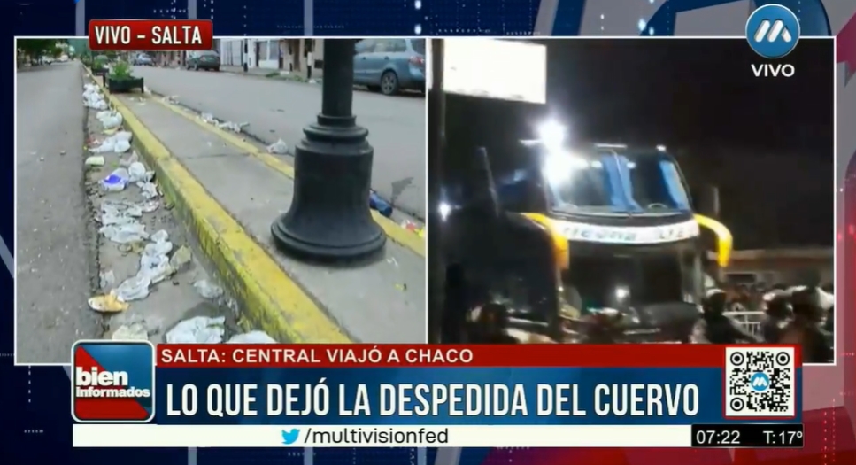 central norte basura suciedad