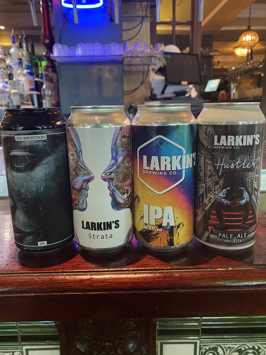 patricksparis's tweet photo. Des nouvelles bières irlandaises emporter ☘️🇮🇪👌@larkins_brewing @OBrotherBrewing https://t.co/2QsfW07iSh
