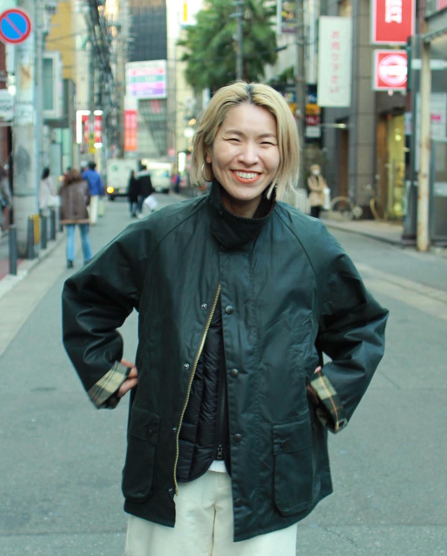 THEROOM | BARBOUR Oversized Bedale Wax Jacket - Bordeaux Barbour