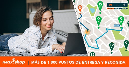 No te quedes en casa esperando tus compras online 📲

Ahora puedes recibir los envíos de <a href="/nacex_/">Nacex</a> donde y cuando más te convenga, solo has de seleccionar uno de sus más de 1.800 puntos NACEX.shop 📍 ¡Descubre sus ventajas! nacex.es/irEnvioSosteni…