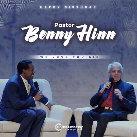 Happy Birthday Highly Esteemed Pastor Benny
We love & celebrate you always 