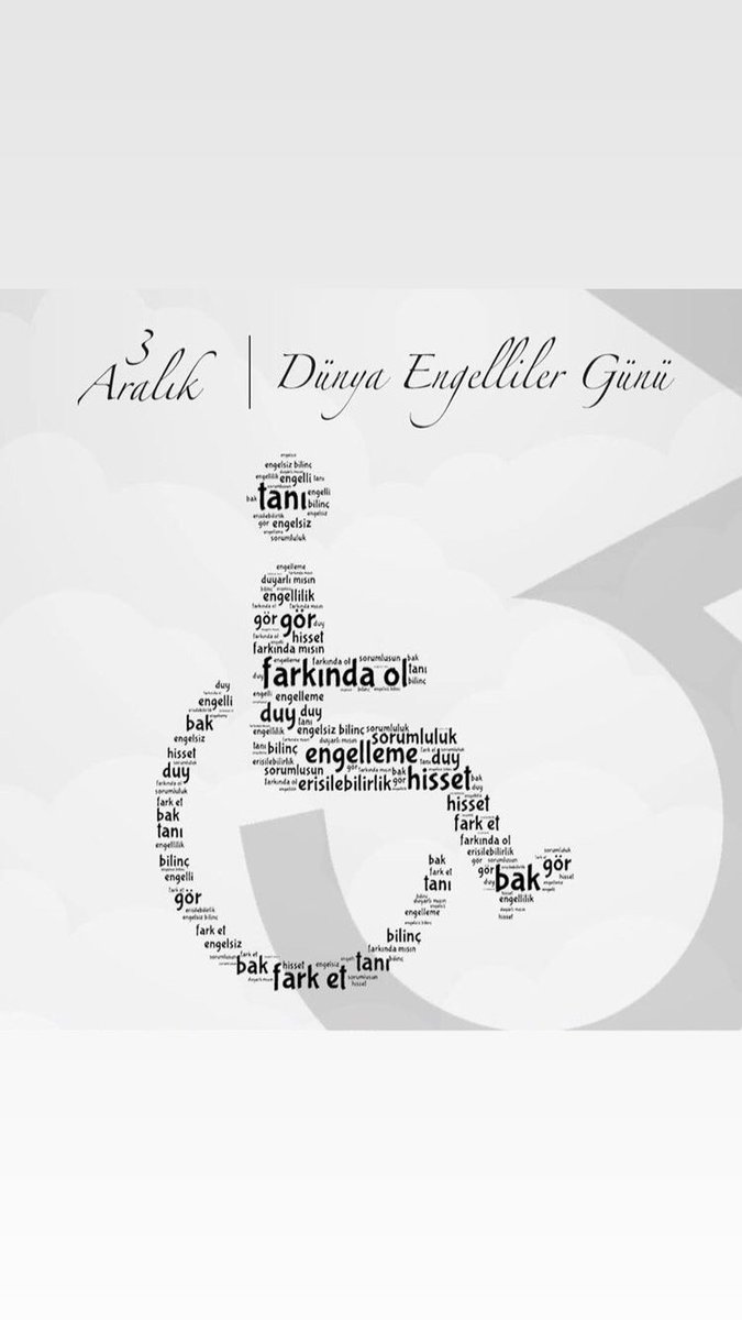 Hayatı paylaşmak için, engel yok ! ••• #3AralıkDünyaEngellilerGünü . . . #devredelim #devredelimcom #devir