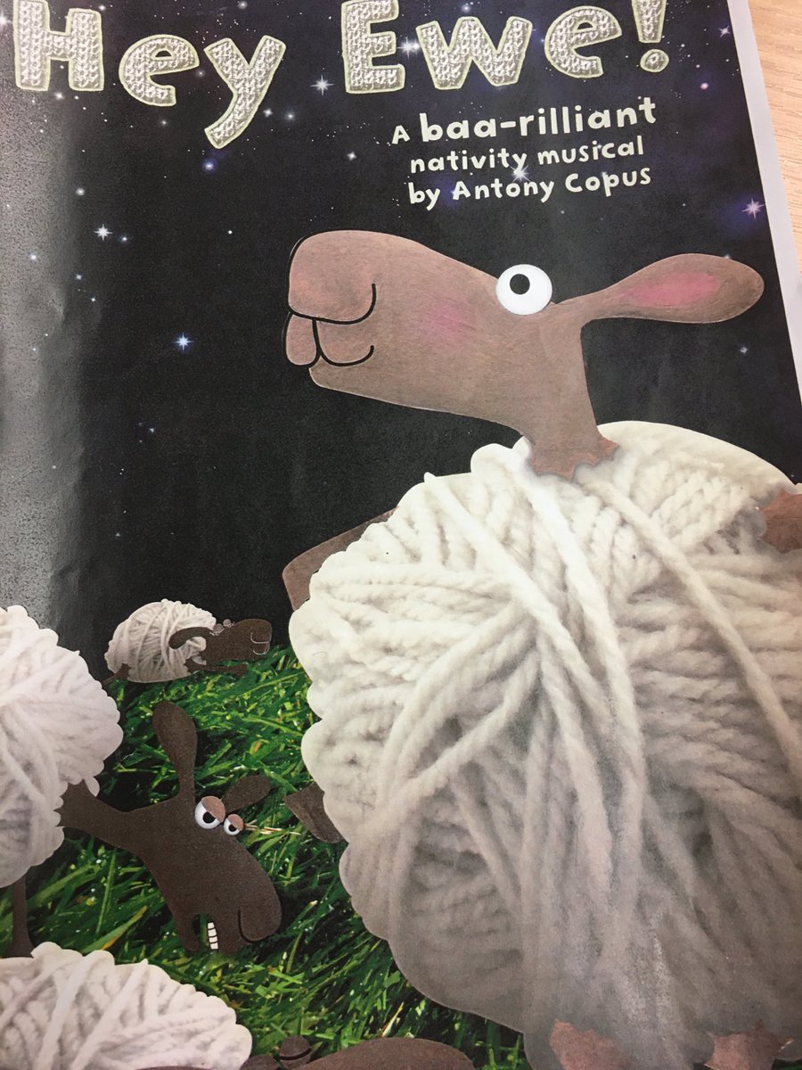 CCHeadofJB's tweet photo. Wouldn’t ewe you know it our Pre-Prep flock look tremendous  and sound baa-rilliant in their Nativity rehearsals. 
I do feel a little sheepish about this Tweet! https://t.co/F0BNoOu9mv