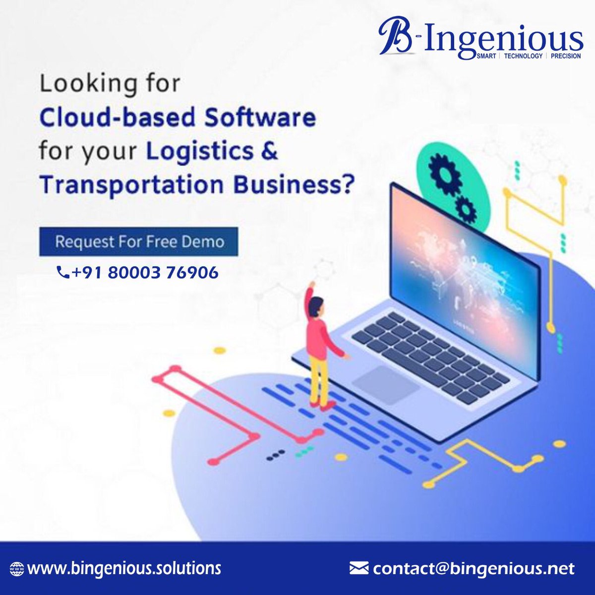 bingeniousIT's tweet photo. Looking for the best Cloud-based Software for your Logistics &amp; Transportation Business ?
Then call us for Demo : +918000376906
WhatsApp: https://t.co/wyEV63Sqwg
#TransportSoftware #TransportApplication #LogisticsSoftware #TransportManagement
https://t.co/GKtKmDZog7 https://t.co/0vIsRUYvsg