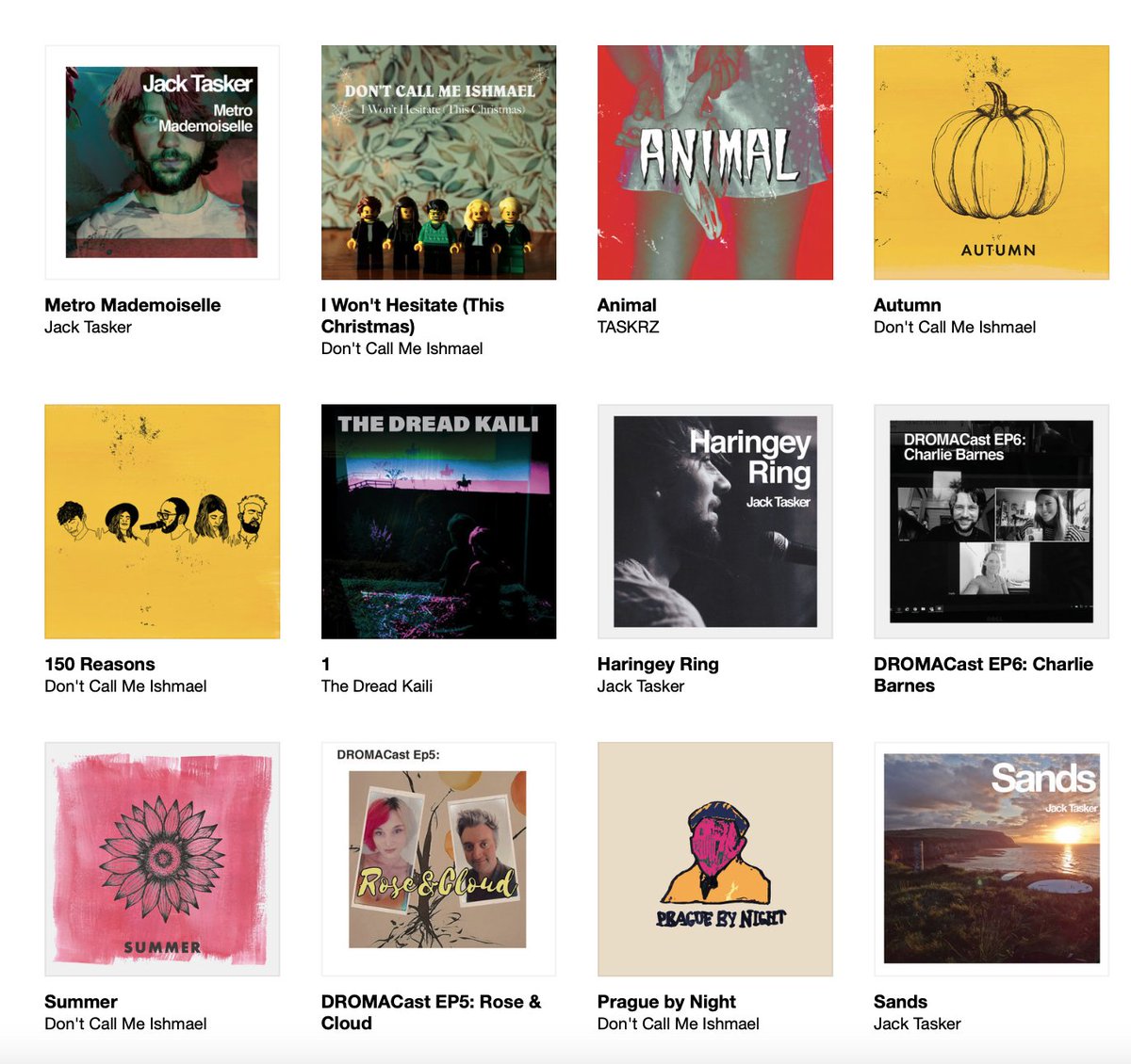 We've managed to keep recording and releasing music through 2020. With 12 dedicated releases from <a href="/DCMI_band/">Don't Call Me Ishmael</a> <a href="/JackTasker1/">Jack tasker</a> <a href="/taskrzband/">ＴＡＳＫＲＺ</a> and <a href="/kaili_the/">TheDreadKaili</a> - if you want to listen to them then head to: dromarecords.bandcamp.com

#diy #dromarecords #newmusic