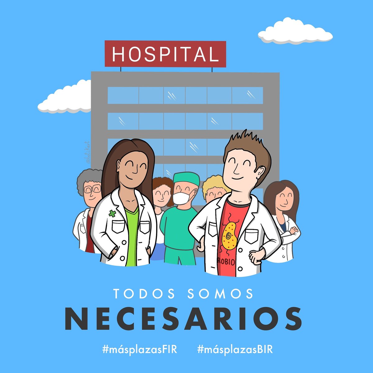 TODOS SOMOS NECESARIOS 🙌🏻
#masplazasFIR #masplazasBIR