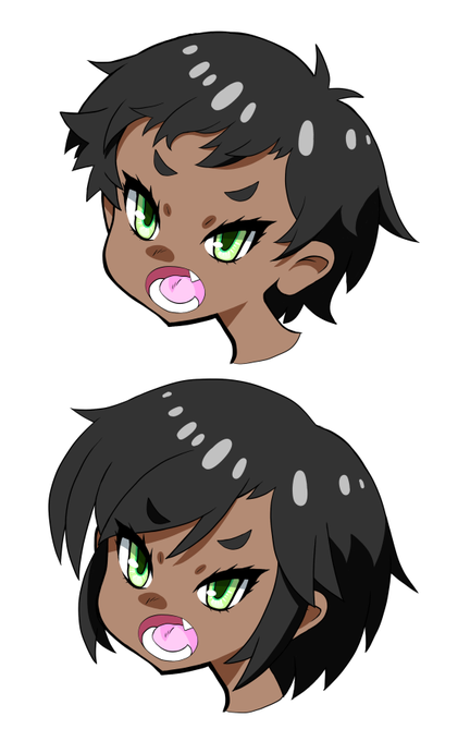 あらほしねこさんのバトルテックの二次創作小説、クルツシリーズよりスモークジャガー氏族のトゥルーボーン・リオすけ(の勝手なイメージ)。
作中の時間経過で髪の毛がだいぶ伸びた(背中くらいまで)ような漠然とした印象があったんだけど果たしてそんな描写があったかどうか定かではないんだ。 