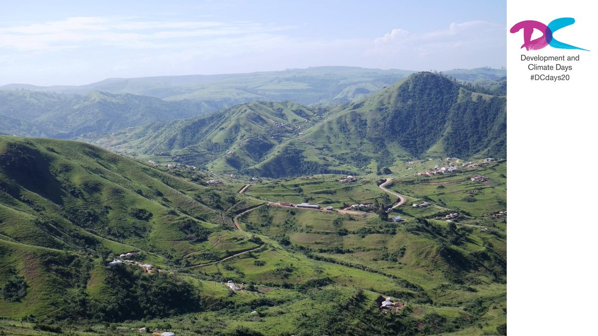 First speaker at this  #DCdays20 session is Mike Jennings from  @SANBI_ZA.Communities living in the areas where they work in South Africa are extremely vulnerable to climate-related risks.