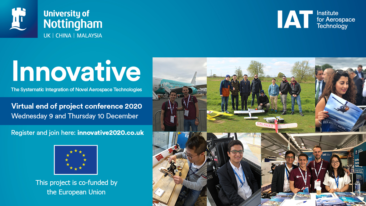 UoNINNOVATIVE's tweet photo. Interested in AEROSPACE MANUFACTURING &amp; AEROSPACE MATERIALS? 
📆WEBINAR 3: Thurs 10th December 9:15 - 13:00
🟡Advanced Manufacturing 
🟡3D Printing 
🟡Composites manufacturing
✈️Registration &amp; Full prog: https://t.co/SARQ6odGoH 
#innovativeconference2020 https://t.co/OFHfu7rnL9
