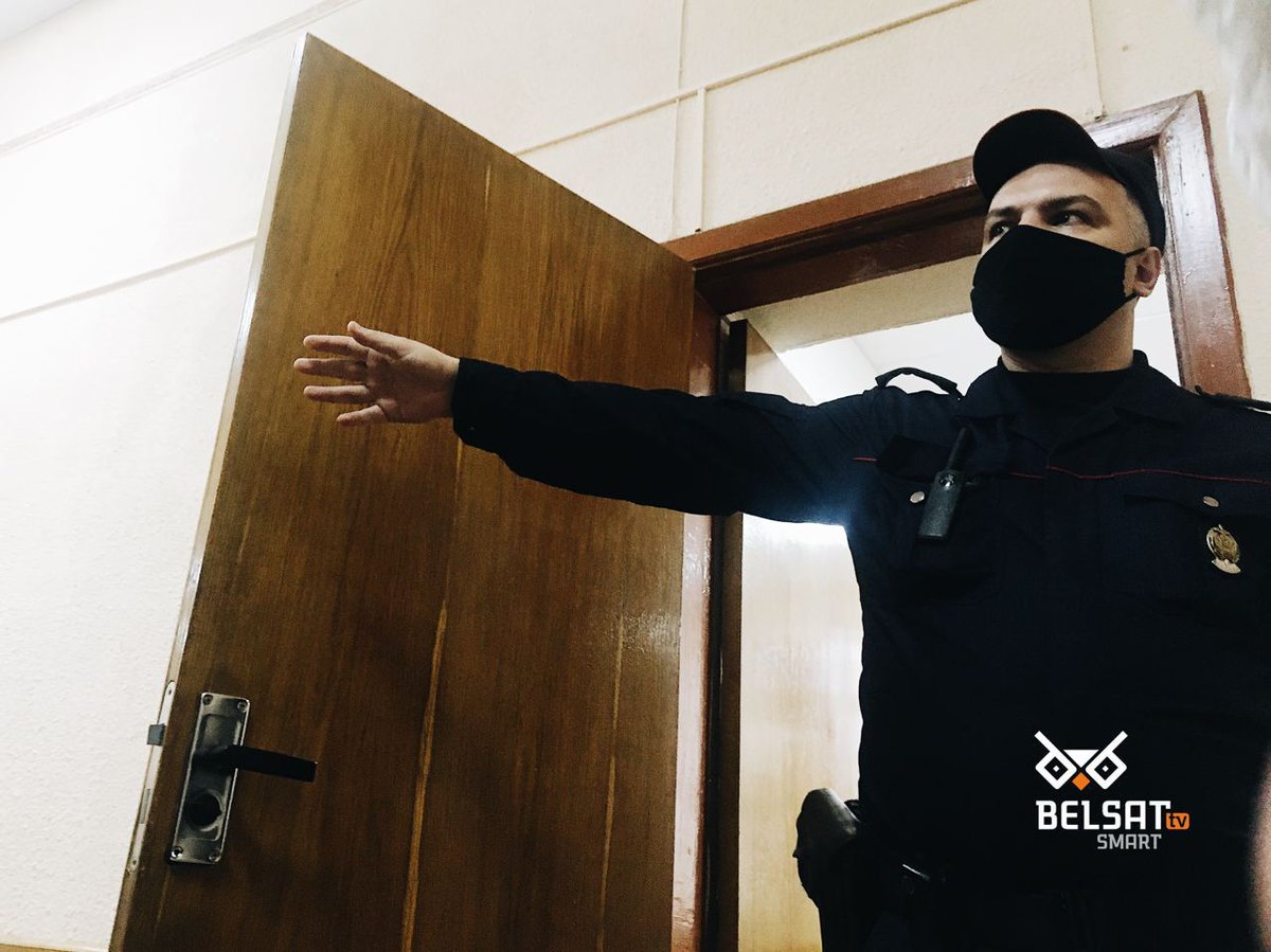 Natalia Hershe, Swiss citizen, is on trial in Minsk today. She is accused of resisting the police officer with violence during a women's march on September 19. She faces up to five years in prison.  She tried to remove the balaclava from the police officer who detained her.