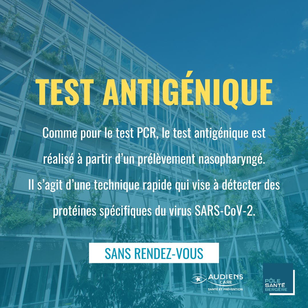 sante_bergere's tweet photo. #COVID19 - Pas toujours facile de s'y retrouver lorsqu'on souhaite faire un dépistage.  😷👃💉
Petit rappel sur les 3 types de tests proposés au Pôle santé Bergère.
✔️ Test RT-PCR
✔️ Test antigénique 
✔️ Test sérologique

🔗 https://t.co/jjApisLX7C https://t.co/HTJAQKQXS7
