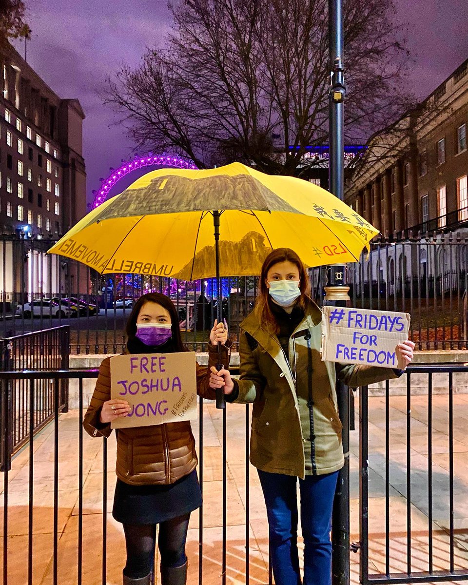 #FridaysForFreedom is happening tomorrow and we are finally able to go back to physical protests in #London! 🇬🇧
Wherever you are, go out tomorrow and show your support to #FreeJoshuaWong, #FreeIvanLam and #FreeAgnesChow!
https://t.co/dFBO8ptB4r https://t.co/CfA45MKCKf