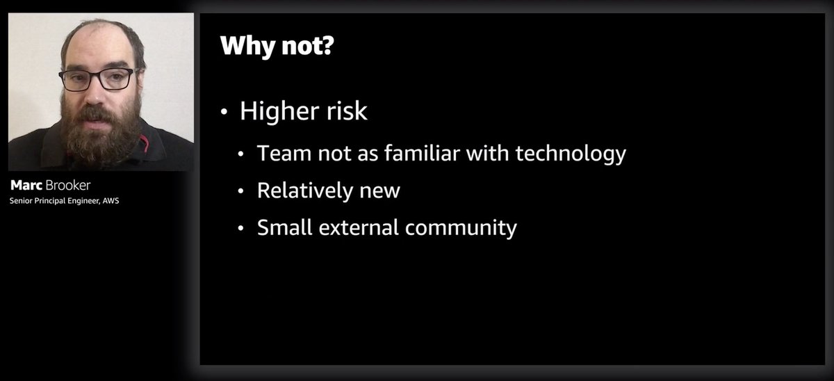 And why not to use Rust.The interesting Q is how to balance technical strengths vs weaknesses that are more organizational.