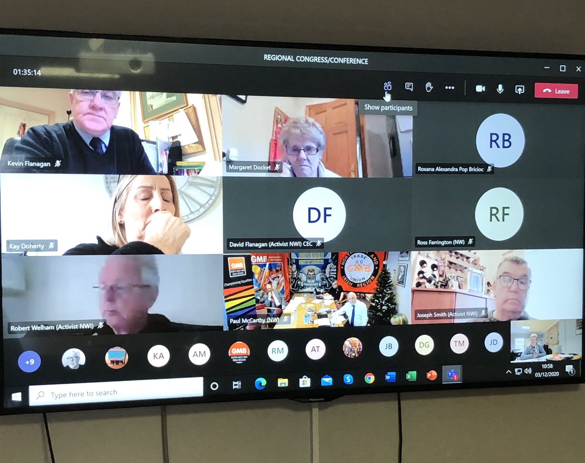 #GMBNWCongress20 sends solidarity to the Workers on strike in Newry Mourne &amp; Down ✊✊<a href="/deniseNWI/">Denise Walker</a> <a href="/PaulMaccaGMB/">Toffee</a> <a href="/alanp1771/">Alan Perry</a>