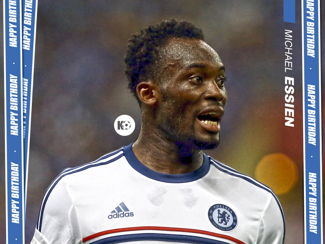 Join in wishing African superstar, Michael Essien a Happy Birthday! 