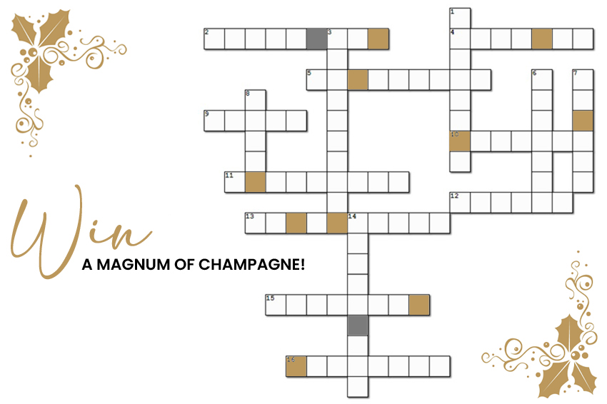 Fancy the chance of winning a MAGNUM of Champagne? Put your wine knowledge to the test with our fun wine crossword. Once complete, decode the hidden Christmas message in the gold letters and let us know your answer. Bon chance! bit.ly/2L4krNB #boncoeurathome