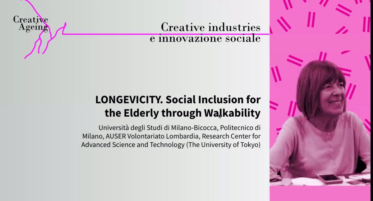 Longevicity ha partecipato a Creative Ageing  dialoghi e progetti su cultura e terza età a cura di <a href="/BAMstracult/">BAM! Strategie Culturali</a> e @Olandiamo 
#longevicity #invecchiamentocreativo #ageingsociety #creativeageing #ageing #senior #design