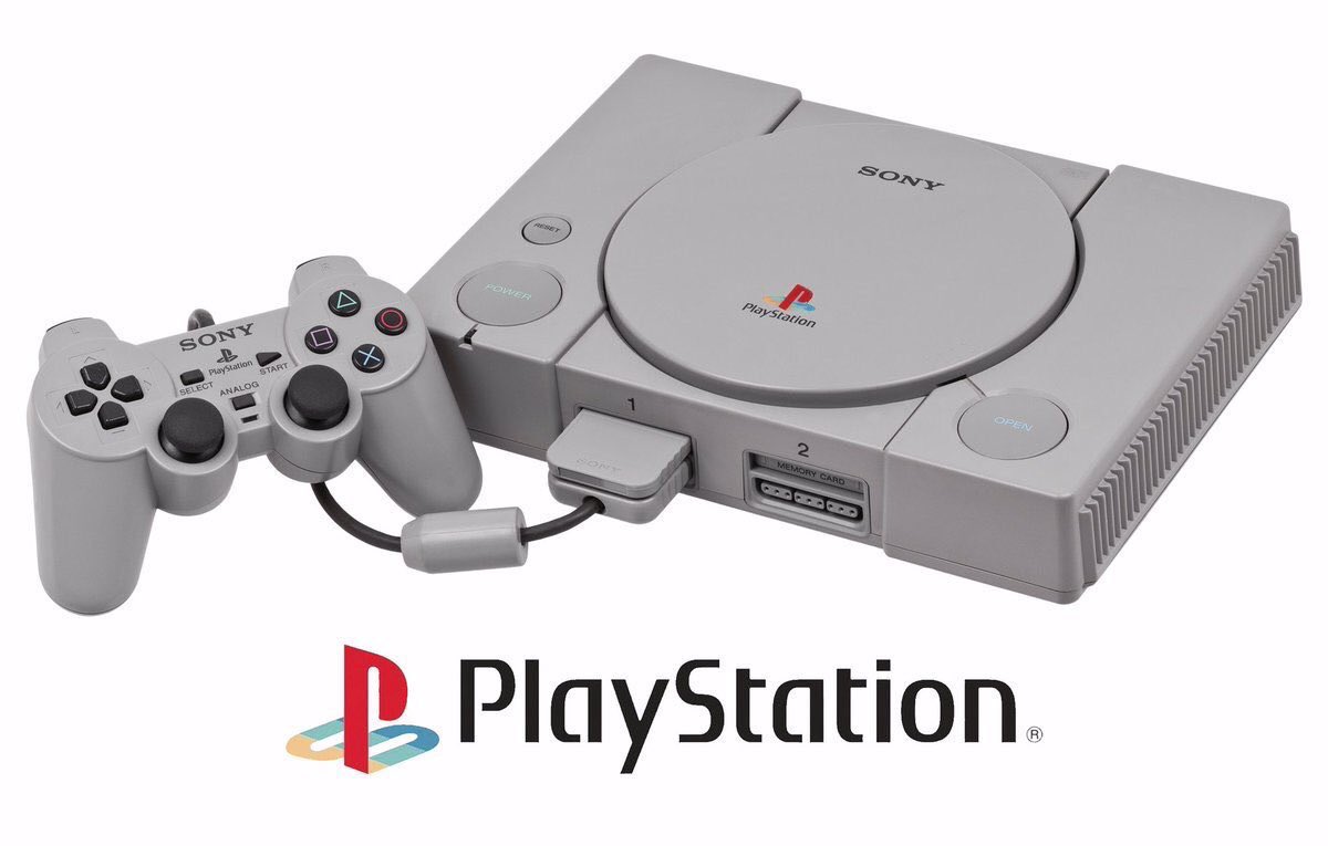 retrochenta's tweet image. Hoy hace 26 años que Sony lanzó en Japón la "PlayStation", la videoconsola que revolucionó el mercado doméstico de los videojuegos en los 90'.
