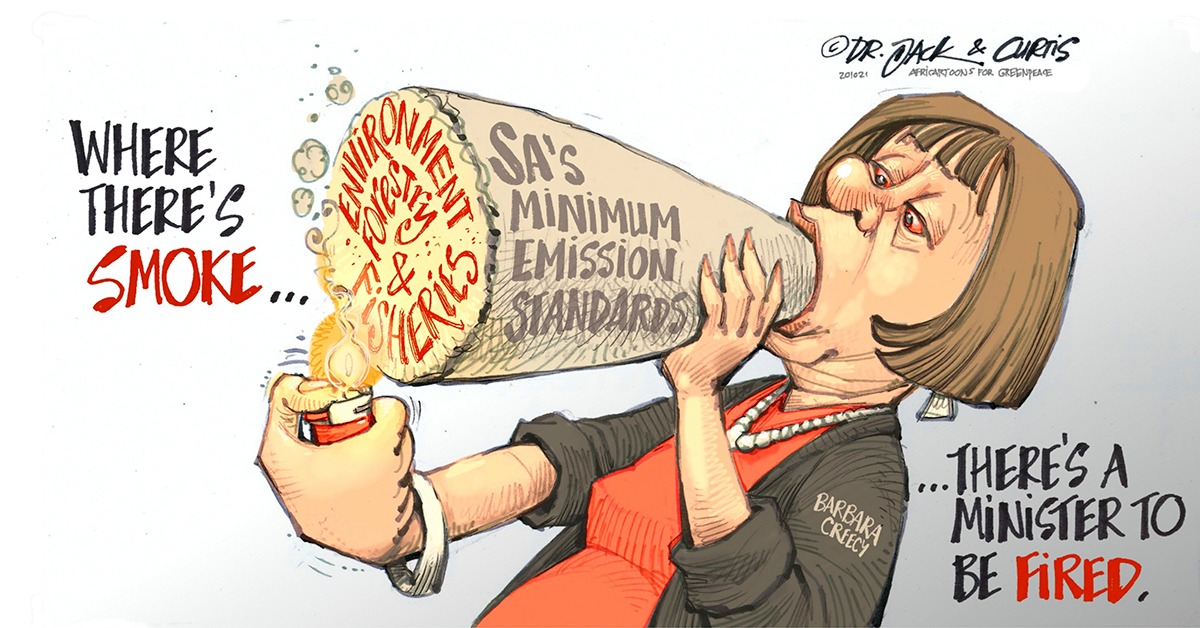 Fibanda1's tweet photo. @BarbaraCreecy_ We demand you and your counterpart the National Air Quality Officer take the necessary steps to protect the right of every South African to safe, clean air. Polluters must be held accountable, and must comply with our air standards  #BarbaraCreecy @Eskom_SA https://t.co/Ng8nMEpdNa