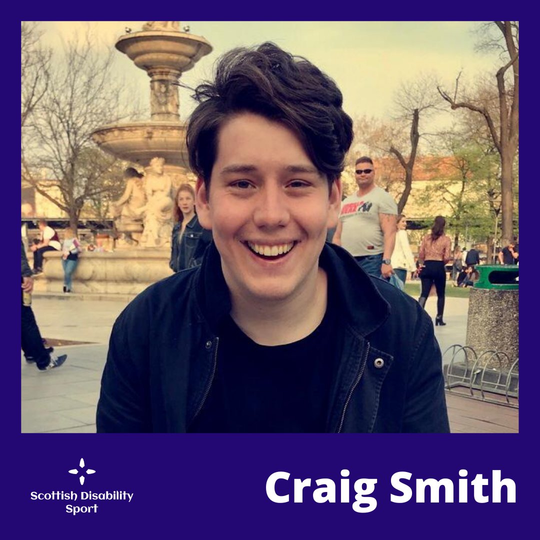 Happy Birthday to SDS Young Persons Sport Panel Member Craig Smith! We hope you have a great day! 