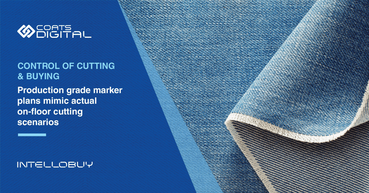 CoatsDigital's tweet photo. IntelloBuy is designed to help optimise fabric cost at the fabric estimation stage.
Accurate fabric booking ensures 100% shipment leaving no dead fabric stock behind.
Read More - https://t.co/EqDcfrbHcA
#coatsdigital #intellobuy #fabricbuying #automation #apparelbuying https://t.co/h0GtAggwcl