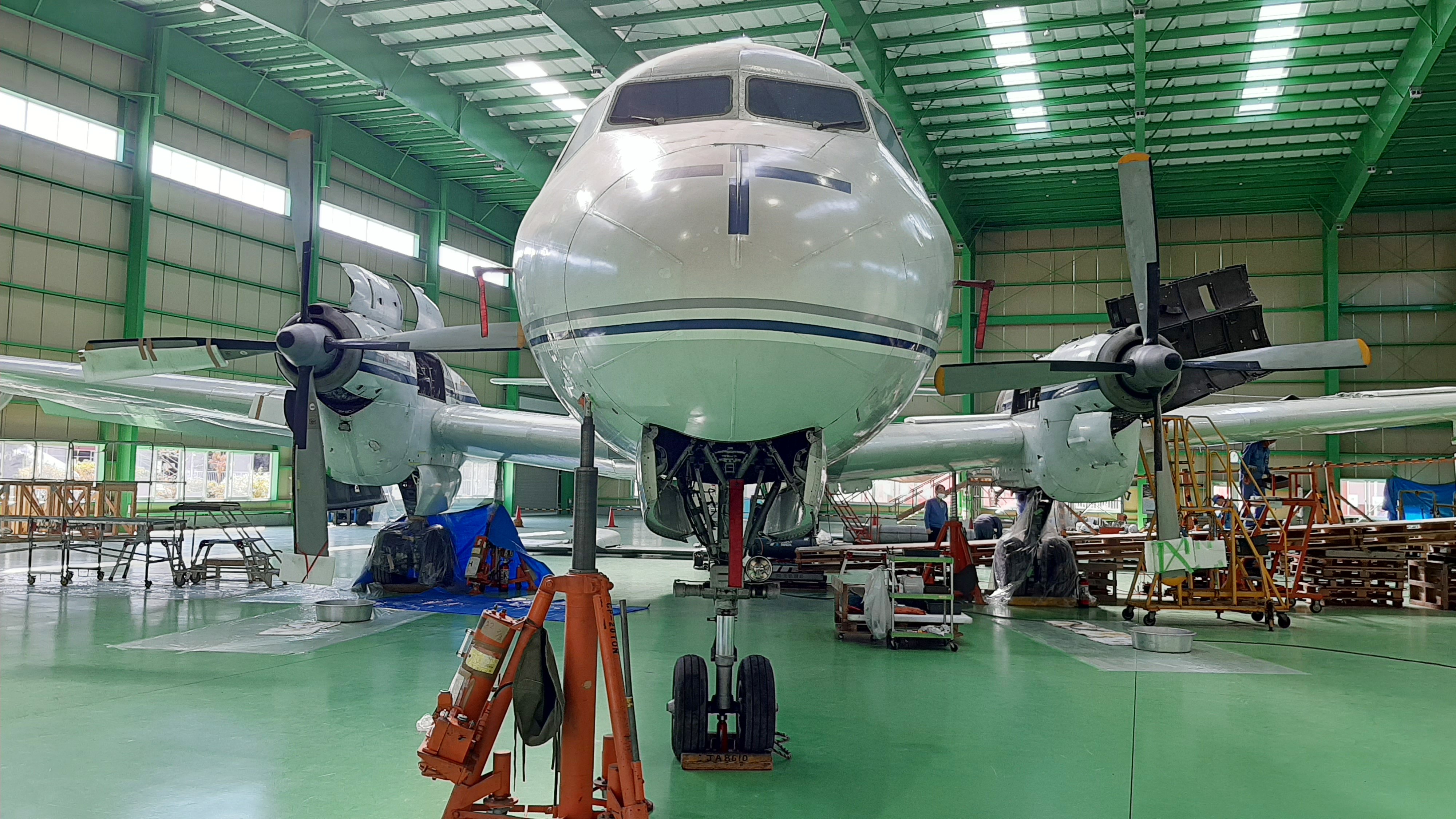国立科学博物館「YS-11」量産初号機公開プロジェクト