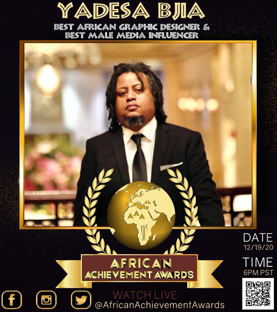 Yaddi Bojia What A Great News To Wake Up To Thanks African Achievement Award To Nominate Me As Best African Designer And Media Influencer Much Appreciated T Co Jh9oywvia8