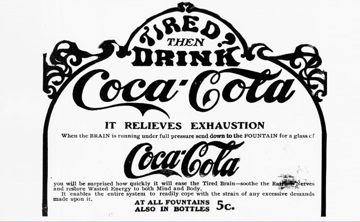 Americans have used cocaine since the 1800s when it was legal.Early fizzy sodas and soft drinks were often marketed as medicinal rather than pleasure drinks. And they sometimes used cocaine as, shall we say an... active ingredient. Until 1903 Coca-Cola truly was "Coca" Cola.