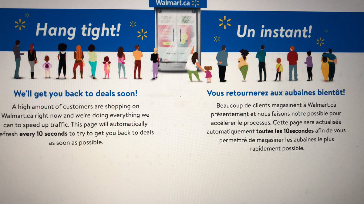 eduannaudeSA's tweet photo. @WalmartCAGaming Now the site is down completely. Such a joke https://t.co/Ih4xa5Gqp7