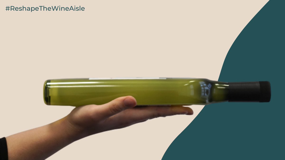 packamama's tweet photo. The #FlatWineBottle is made from 100% recycled PET, putting existing material back to good use and resulting in an 87% lighter wine bottle! In a retail setting what's not to love about a lighter, shatterproof wine bottle for efficient and safe transportation #ReshapeTheWineAisle https://t.co/xnoyxllDLl