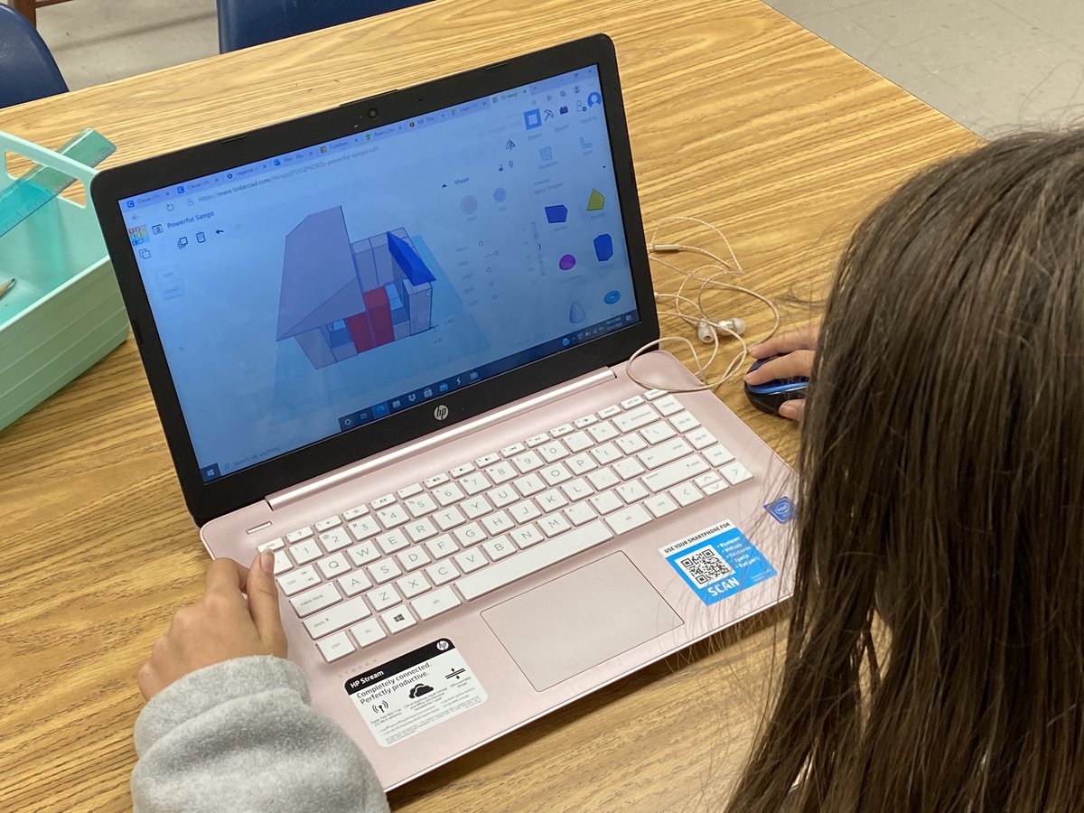 CauseyStem's tweet image. Gingerbread House CAD Throw Down is ON! Who can design the best gingerbread house? Students will post to Flipgrid and have their submission reviewed by classmates. @Careertechmob @MobilePublicSch @hoolie1julie #cs #engineeringanddesign @JCRich19 @ChasityCollie11
